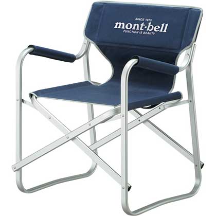 フォールディング フィールドチェア ブルーブラック mont-bell モンベル 01