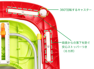 日本育児 はらぺこあおむし 2in1ウォーカー