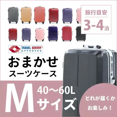 おまかせスーツケース M 40～60L