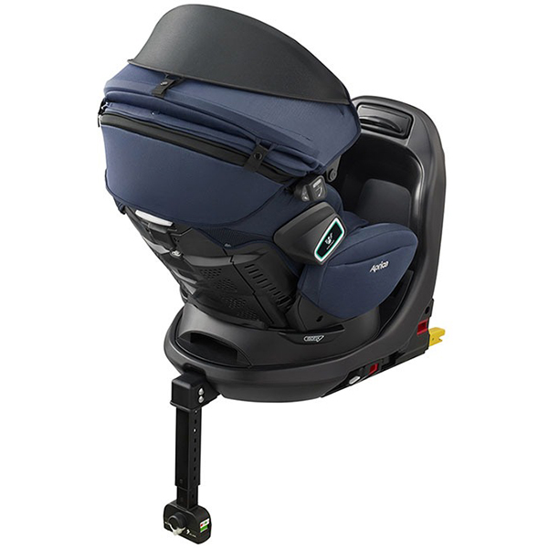 フラディア グロウ ISOFIX セーフティープラス プレミアム AB ブリリアントネイビー NV 2161016 Aprica アップリカ チャイルドシート 02