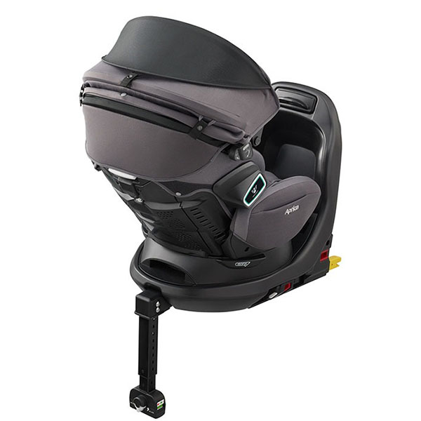 フラディア グロウ ISOFIX セーフティープラス プレミアム AB ブリリアントグレー GR 2161017 Aprica アップリカ チャイルドシート 02