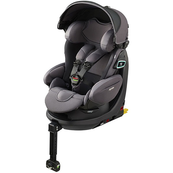 フラディア グロウ ISOFIX セーフティープラス プレミアム AB ブリリアントグレー GR 2161017 Aprica アップリカ チャイルドシート 03