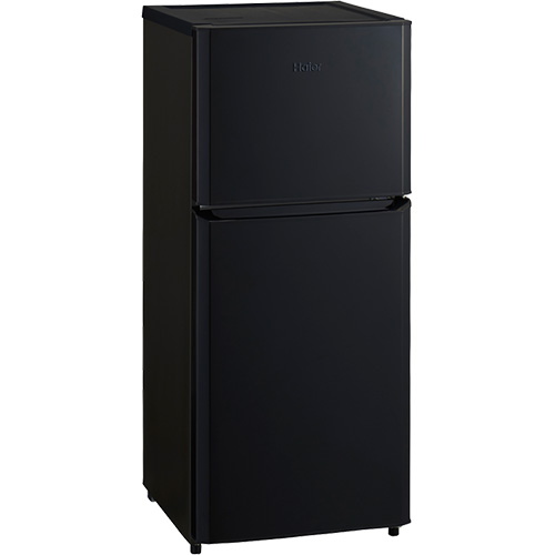 冷凍冷蔵庫 121L JR-N121A ブラック Haier ハイアール 冷蔵庫 の 