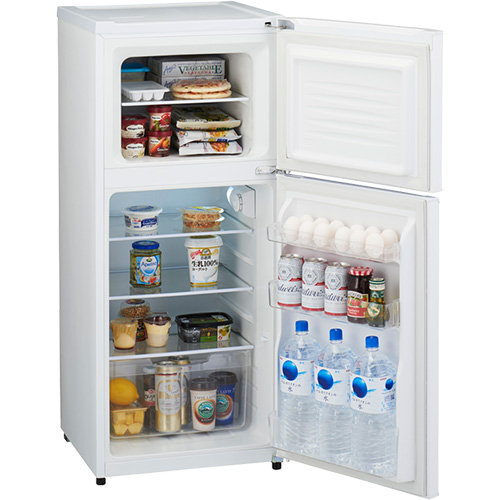 ハイアール 冷凍冷蔵庫 121L JR-N121A ホワイト のレンタル | ダーリング