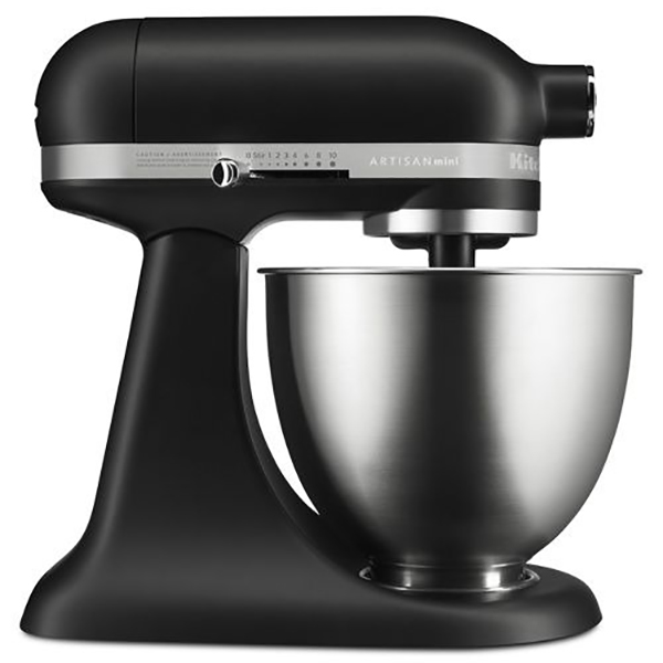 アルチザンシリーズ 3.3L ヘッドアップ式 スタンドミニミキサー ブラックダイアモンド KitchenAid キッチンエイド 01