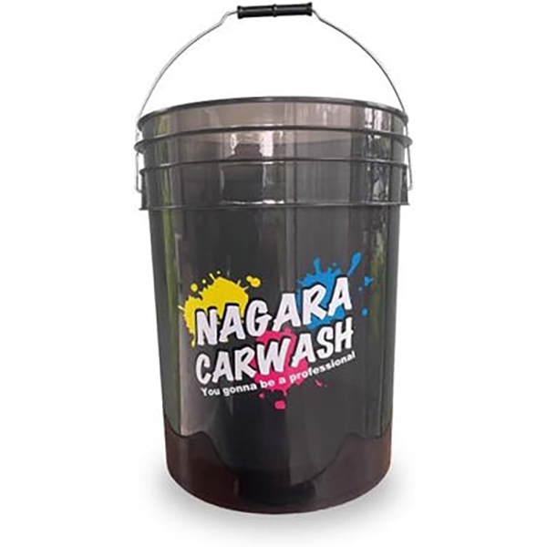 Snow Bucket 単品「形から入って心に至る。」Snow Bucket 用 NAGARA CARWASH ながら洗車 01