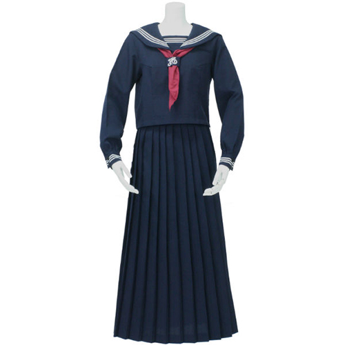 セーラー服 長袖 紺 ロングスカート のレンタル | ダーリング