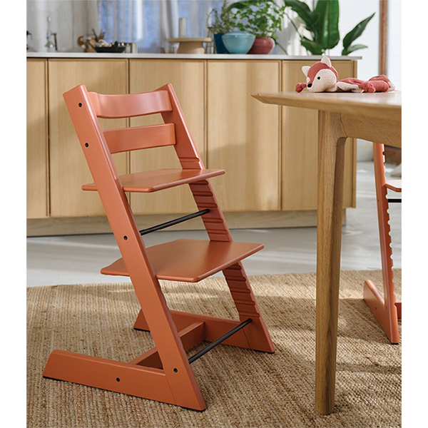 トリップ トラップ テラコッタ STOKKE ストッケ ベビーチェア 02