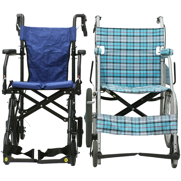 ユーキ・トレーディング 携帯用折り畳み式軽量介助車椅子 ハンディ