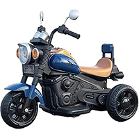 電動乗用玩具 電動三輪バイク ブルー AIJYU 株式会社アイジュ